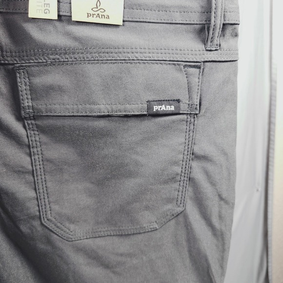 Prana Stretch Zion Pant II Mens 31x32 Dark Iron Cargo Pants Hiking Outdoor - Picture 12 of 16